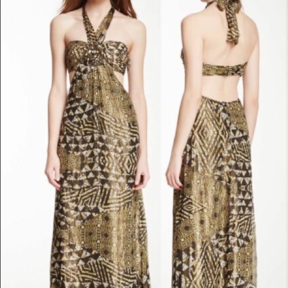 BCGB MAXAZRIA OPEN BACK DRESS “MAJ”